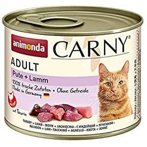 Animonda Carny (Индейка, ягненок) - Полноценное консервированное питание для взрослых кошек.