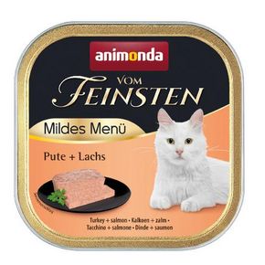 Animonda Vom Feinsten Mildes Menu (Индейка, лосось) Аппетитный паштет