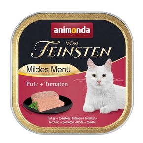 Animonda Vom Feinsten Mildes Menu (Индейка, томаты) Аппетитный паштет