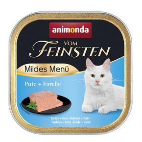 Animonda Vom Feinsten Mildes Menu (Индейка, форель) Аппетитный паштет
