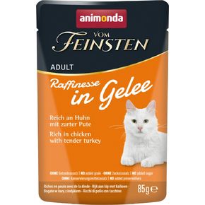 Animonda Vom Feinsten Adult (Курица, индейка в желе) влажный корм для взрослых кошек 85 гр
