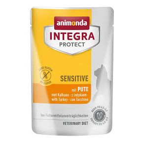 Animonda INTEGRA PROTECT VET DIET Sensitive (Индейка)- диетический влажный корм для кошек с пищевой непереносимостью