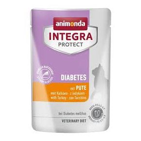 Animonda INTEGRA PROTECT VET DIET Diabetes 1(Индейка)- диетический влажный корм для кошек с пищевой непереносимостью