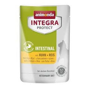 Animonda INTEGRA PROTECT VET DIET INTESTINAL (Курица, рис) - диетический влажный корм для кошек с диареей