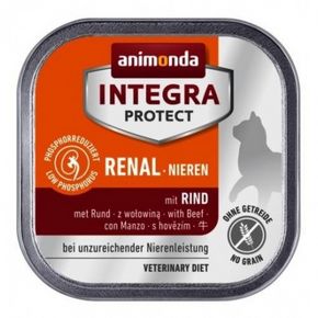 Animonda INTEGRA PROTECT VET DIET RENAL (Говядина) - Диетический влажный корм для кошек с хронической почечной недостаточностью