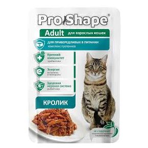 ProShape Adult КРОЛИК - влажный корм для взрослых кошек привередливых в питании 75 гр