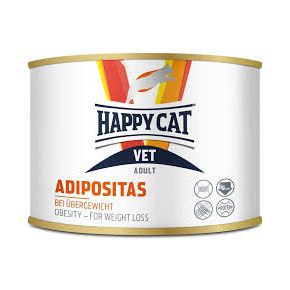 HAPPY CAT VET Adipositas & Diabetes - ветеринарная диета для кошек с избыточным весом и/ или диабетом