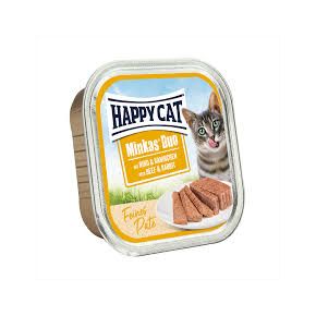 HAPPY CAT Minkas DUO Beef & Rabbit - Паштет из говядины и кролика 100 гр