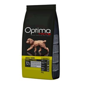 Optima Nova VET Grain Free ADULT MINI RABBIT (Оптима Нова Мини Рэббит ) беззерновой корм для собак мелких пород с проблемами пищеварения с кроликом НОВЫЙ СОСТАВ
