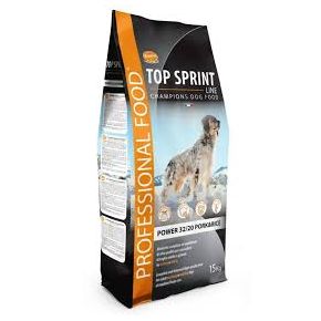 TOP SPRINT POWER 32/20 PORK&RICE - для взрослых собак, с высокой физической нагрузкой, и беременных сук со свининой