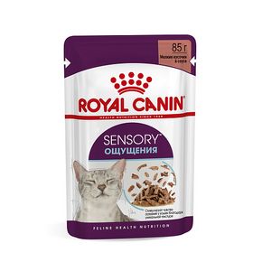 ROYAL CANIN SENSORY FEEL (ОЩУЩЕНИЯ) 85 гр. Корм консервированный полнорационный для взрослых кошек (в возрасте от 1 года до 7 лет), стимулирующий рецепторы ротовой полости