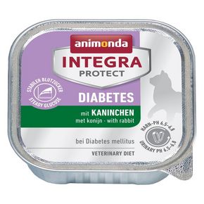 Animonda INTEGRA PROTECT VET DIET Diabetes (Кролик)- диетический влажный корм для кошек с пищевой непереносимостью