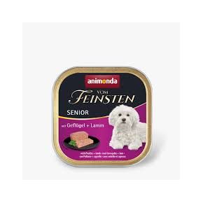 Animonda Vom Feinsten SENIOR (Птица, ягненок) 82623 - Нежный паштет, для пожилых собак