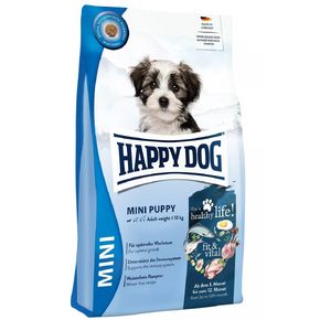Happy Dog MINI Puppy fit & vital Хэппи Дог Паппи Фит Витал - Корм для щенков мелких пород до года с птицей