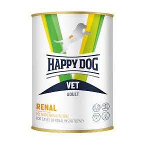 Happy Dog VET Renal - (Хэппи Дог Ренал) Консервированный корм для собак для поддержания функции почек у собак с острой и хронической почечной недостаточностью.