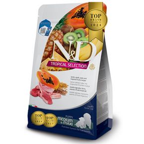 Farmina N&D Tropical Selection Dog Lamb Puppy Medium&Maxi - Фармина Н&Д Тропикал Селекшн Дог Ягненок для Щенков Медиум&Maкси