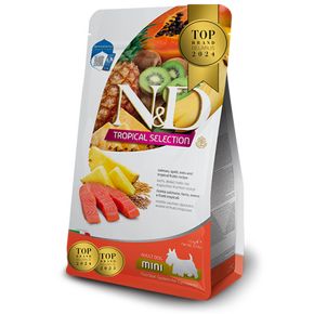 Farmina N&D Tropical Selection Dog Salmon Adult Mini - Фармина Н&Д Тропикал Селекшн Дог Лосось для взрослых собак МИНИ пород
