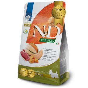 Farmina N&D Grain Free Pumpkin Dog Duck& Cantaloupe Adult Mini - Фармина Беззерновой Эдалт Мини Тыква утка и дыня