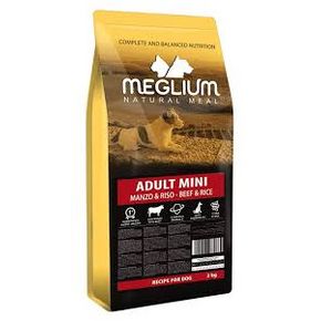 MEGLIUM ADULT MINI Sensible Beef & Rice - Меглиум с говядиной и рисом для собак мелких пород