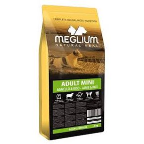 MEGLIUM ADULT MINI Sensible Lamb & Rice - Меглиум с ягненком и рисом для собак мелких пород