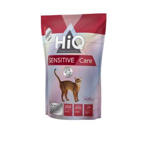 HiQ Sensitive - Сухой корм полнорационный для взрослых котов, с домашней птицей