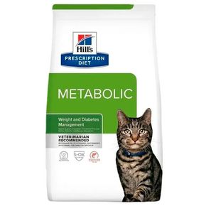 Hills Prescription Diet Metabolic Weight Management SALMONE сухой корм для кошек с лососем контроль веса