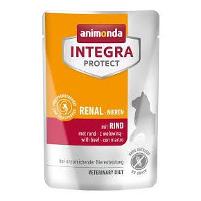 Animonda INTEGRA PROTECT VET DIET RENAL (Говядина)- диетический влажный корм для кошек при заболевании почек