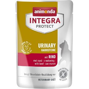 Animonda INTEGRA PROTECT VET DIET URINARY (Говядина)- диетический влажный корм для кошек при образовании струвитных камней