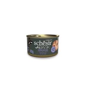 Schesir After Dark для кошек курица с уткой в бульоне 80 гр