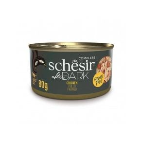 Schesir After Dark для кошек курица в бульоне 80 гр