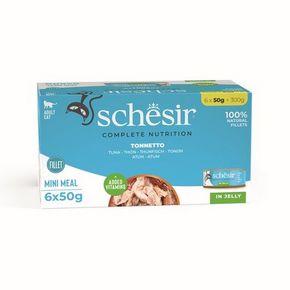 Schesir C&B для кошек тунец в желе (мультиупаковка 6х50г)