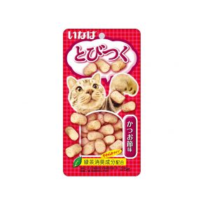 INABA Tobitsuku Запеченное лакомство для кошек со вкусом кацуобуси 25 гр
