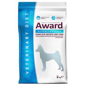 AWARD Veterinary Diet HYPOALLERGENIC - Авард диетический корм для взрослых собак при аллергии или пищевой непереносимости