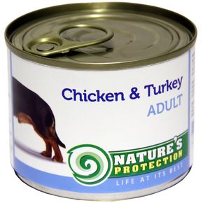 Nature's Protection Dog Adult Chiken & Turkey