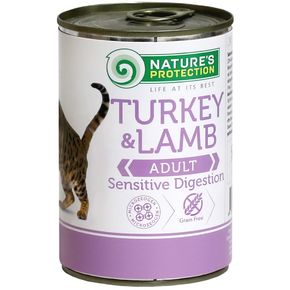 Natures Protection Сat Sensible Digestion Turkey&Lamb