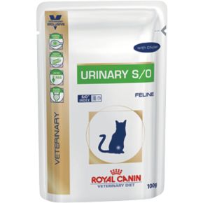 ROYAL CANIN Urinary S/O (с курицей) - Диета для кошек при заболеваниях нижних мочевыводящих путей 85 гр