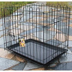 Happy Pet Клетка для животного, хромированный, 60x45x56 cм LEI4D-B2