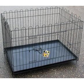 Клетка для животного, 91x62x67 cм, черного цв. LEI4D-LA1