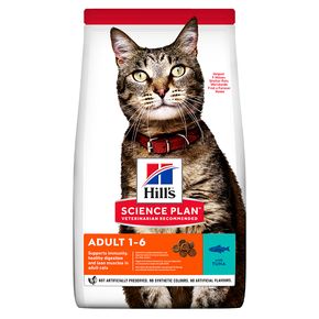 Hill's Science Plan Adult Tuna сухой корм для взрослых кошек с тунцом