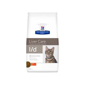 Hill's Prescription Diet l/d Liver Care сухой корм для кошек с курицей при заболевании печени, сердца