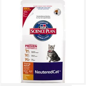 Hill's Science Plan Sterilised Cat Chicken сухой корм для стерилизованных котов, кошек и котят с курицей