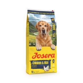 Josera Adult with Chicken & Rice Medium/Maxi 25/13 (ex.Poultry-Menu) - для взрослых собак с нормальной и повышенной активностью на основе мяса домашней птицы