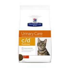 Hill's Prescription Diet c/d Multicare Urinary Care сухой корм для кошек с курицей для лечения мочевыводящих путей